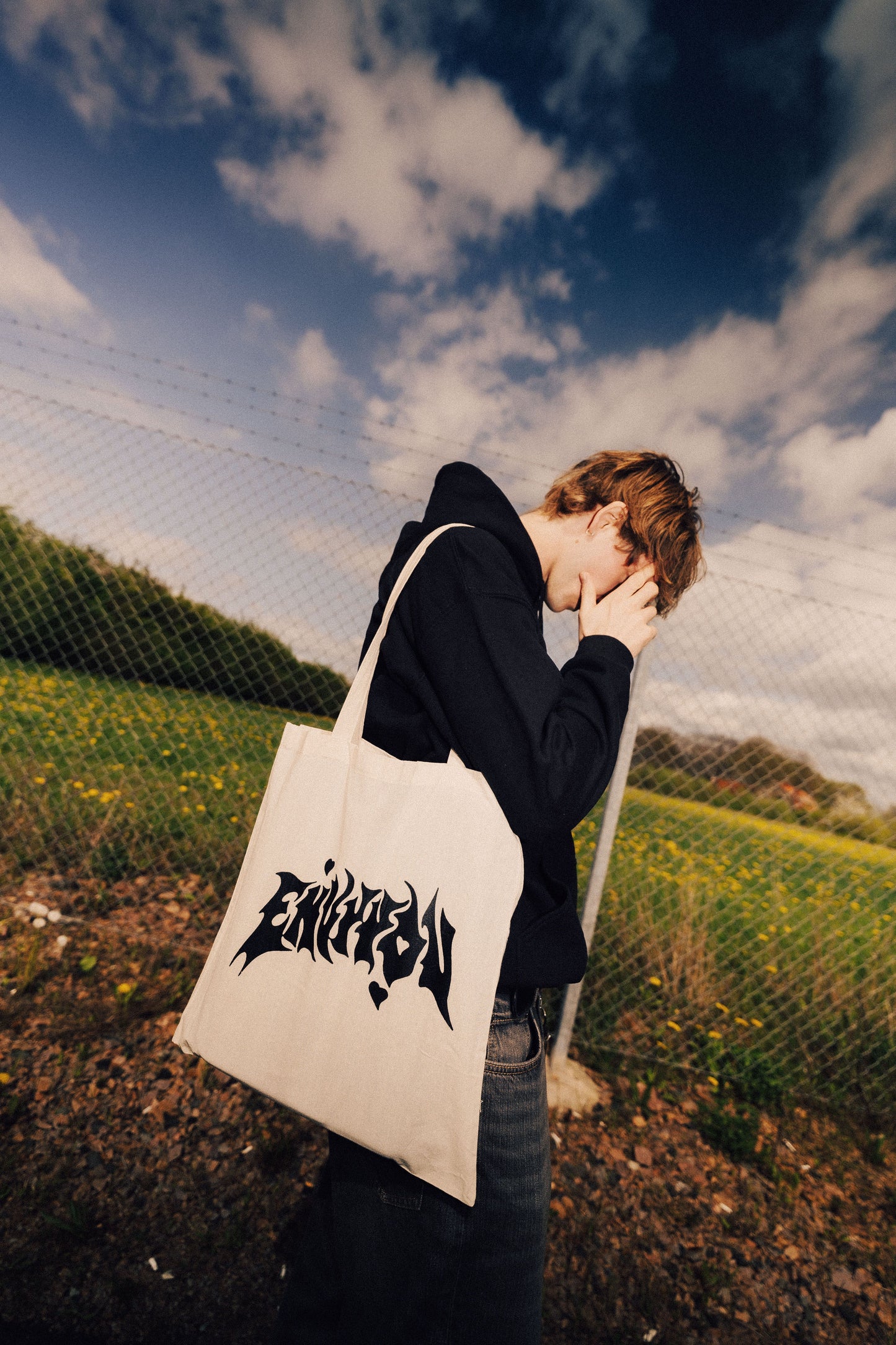 HEART LOGO TOTE BAG